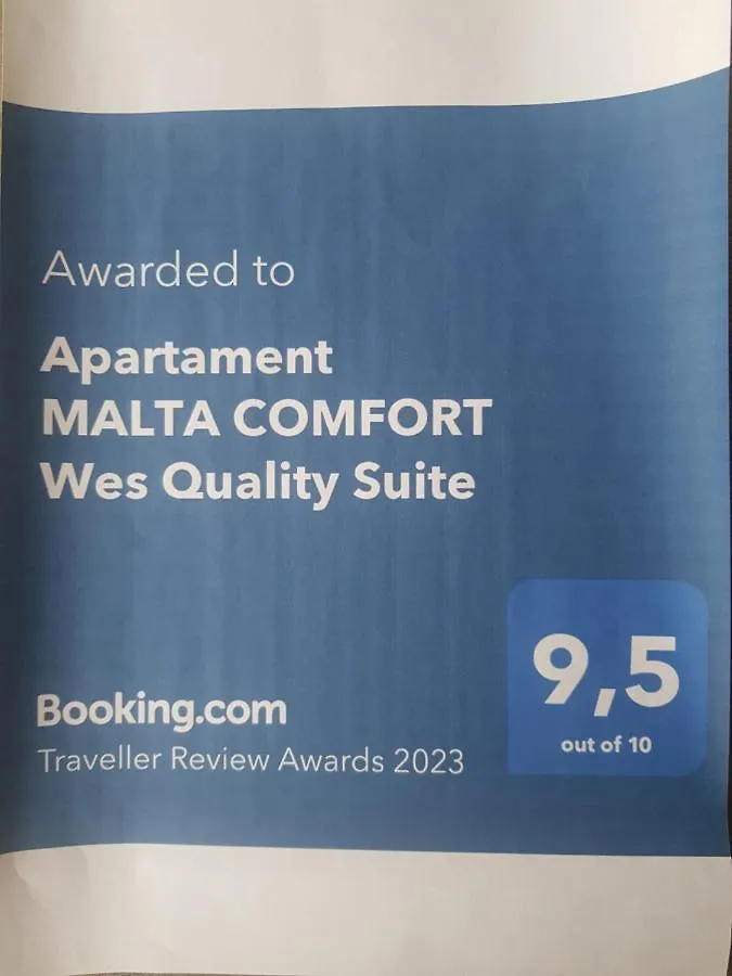 Apartament Malta Comfort Wes Quality Suite Poznań